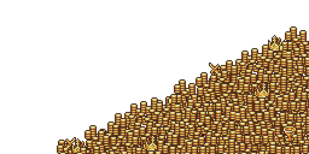 gold pile